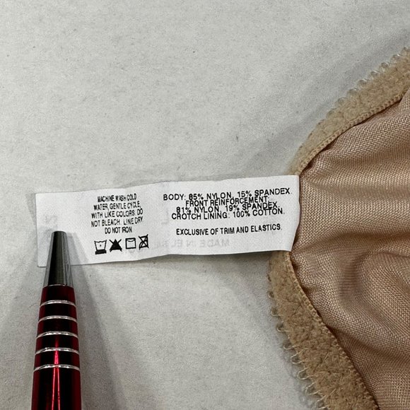 Bali Women's Size Large Panty Brief Shaper Light Beige New With Tags - Picture 4 of 11